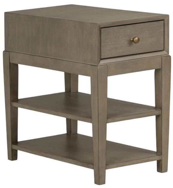 Legacy Classic Emery Slate Stone Chairside Table-0
