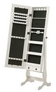 Coaster® Batista White Jewelry Cheval Mirror With Drawers-0