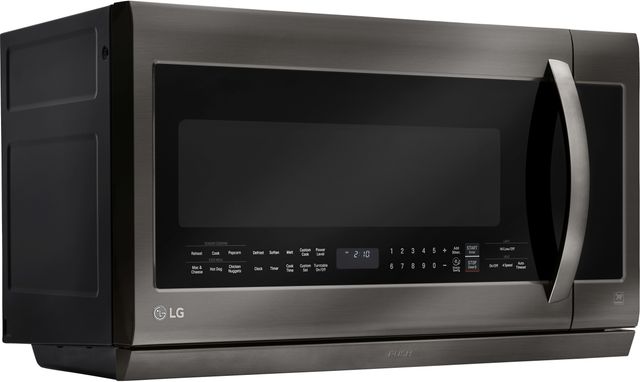 LG 2.2 Cu. Ft. Black Stainless Steel Over The Range Microwave-3