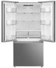 Midea® 30 in. 18.4 Cu. Ft. Stainless Steel French Door Refrigerator-2