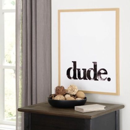 Signature Design by Ashley® Dude Black/White Wall Art-4