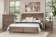Furniture of America® Merthyr 4-Piece Brown Queen Bedroom Set-1