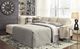 Signature Design by Ashley® Abinger 2-Piece Natural Left-Arm Facing Full Sleeper Sectional and Chaise-4