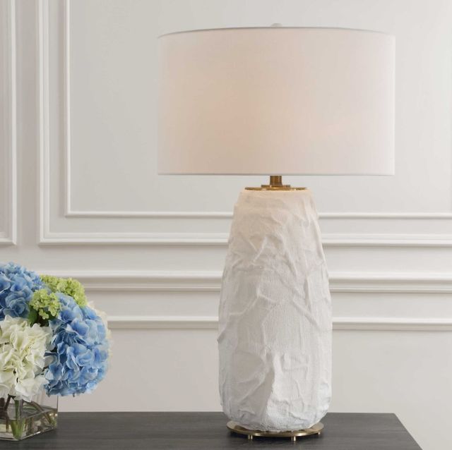 Uttermost® Vida White Glaze Table Lamp-2