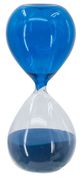 A & B Home Blue/Clear Small Hourglass-2