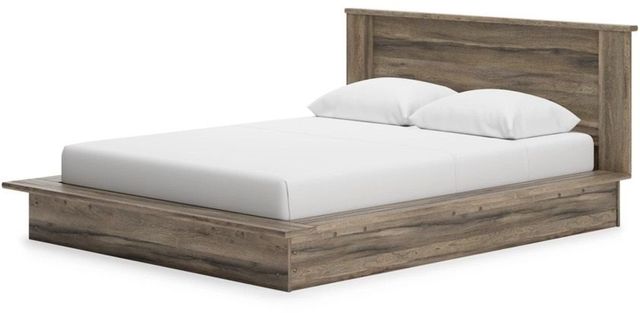 Signature Design by Ashley® Shallifer Brown Full Panel Bed-4