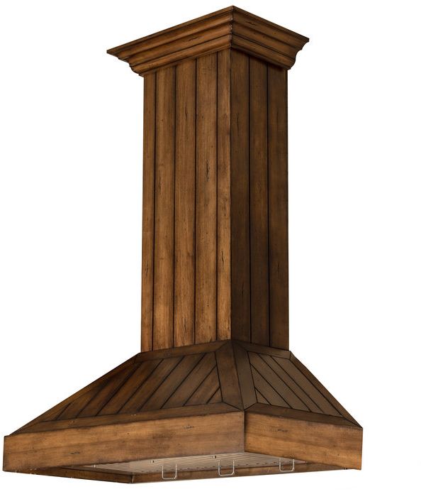 ZLINE 36" Wooden Wall Mount Range Hood - Thumbnail 3