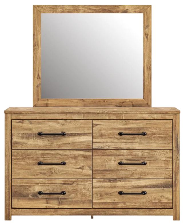 Signature Design by Ashley® Maystonna Brown Dresser and Mirror-2