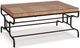Century® Great South Bay Glass Top Coffee Table with Metal Base-0
