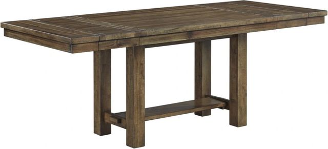 Signature Design by Ashley® Moriville Grayish Brown Dining Table-0