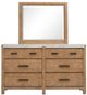 Magnussen Home® Plum Creek Brown Dresser and Mirror-2