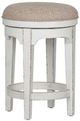 Liberty Furniture Magnolia Manor 4-Piece Antique White/Weathered Bark Console Set-3