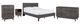 Signature Design by Ashley® Brymont 4-Piece Dark Gray Queen Platform Bed Set-0