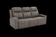 iPowr Kona Grey Leather Dual Power Reclining Multimedia Sofa-0