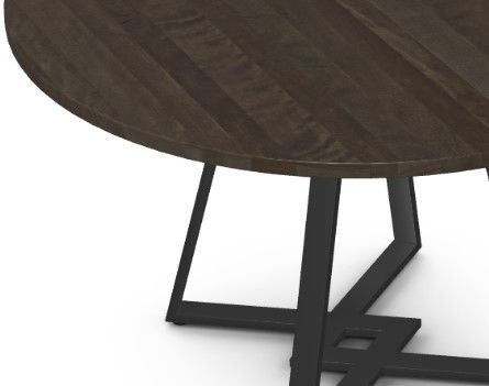 Amisco Customizable Dirk Dining Table with 42" Solid Birch Top-3