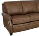 Luke Home Bennet Bomber Tan Sofa -1