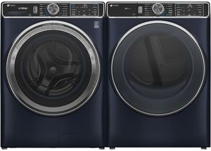GE Profile 5.3 Cu. Ft. White Front Load Washer