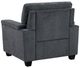 Homelegance® Chelsea Dark Gray Chair-4