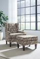Best® Home Furnishings Customizable F45 Ottoman with Espresso Legs-1