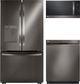 LG 3 Piece Black Stainless Steel Kitchen Package-0