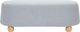TOV Furniture Jaine Gray Bench-3