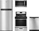 Whirlpool® 4 Piece Stainless Steel Kitchen Package-0