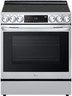 LG 30" PrintProof Stainless Steel Slide In Induction Range