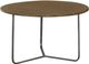Coaster® Yaritza Natural Accent Table with Gunmetal Base-0