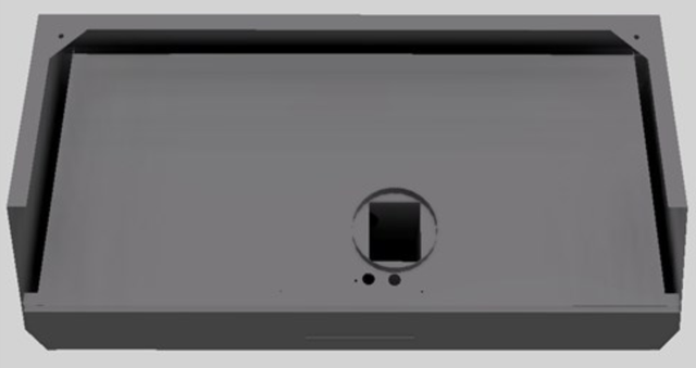 Vent-A-Hood® Designer Series 48" Gunsmoke Wall Mounted Range Hood-2