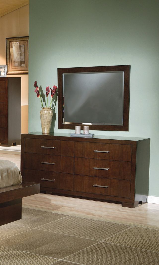 Coaster® Jessica Cappuccino Mirror-1
