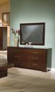 Coaster® Jessica Cappuccino Mirror-1
