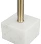 A & B Home Gold/White Tall Pillar Holder-3
