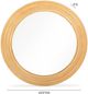 TOV Furniture Tanya Natural Round Wall Mirror-2