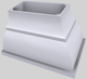 Vent-A-Hood® Designer Series 48" White Island Range Hood-4