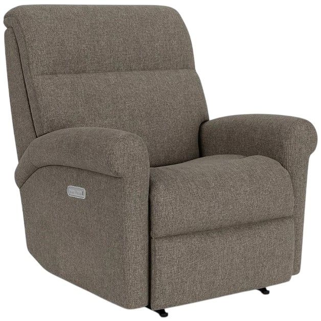 Flexsteel® Customizable Davis Power Rocking Recliner with Power Headrest-0