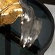 Crestview Collection Willow Gold Sculpture Leaf I-2