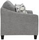Benchcraft® Mathonia Smoke Loveseat-2