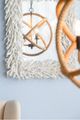 A & B Home Brown Cade Three-Light Roped Chandelier-3