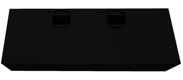 Vent-A-Hood® 66" Black Wall Mounted Range Hood-3