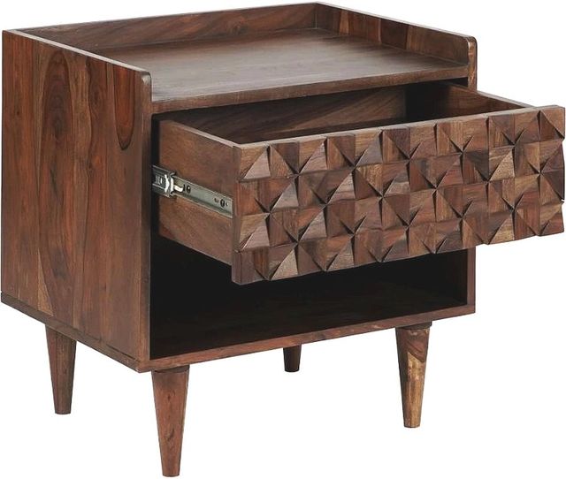 Moe's Home Collection Pablo Dark Walnut Nightstand-1