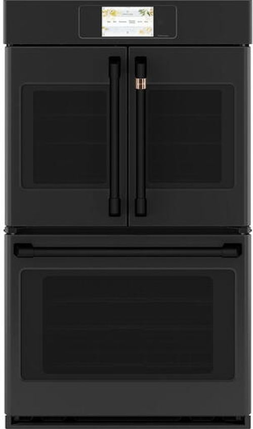 Café™ Flat Black Wall Oven Handle Kit-2