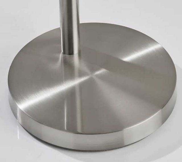 Adesso® Braxton Brushed Steel 3-Arm Arc Floor Lamp-2