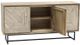 Armen Living Peridot Black/Natural Sideboard Buffet -2