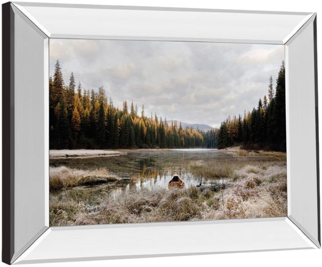 Classy Living  Andrew Geiger Reflecting Nature Mirror Framed Wall Art-3
