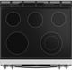 GE® 500 Series 30" Stainless Steel Slide-In Electric Range-1