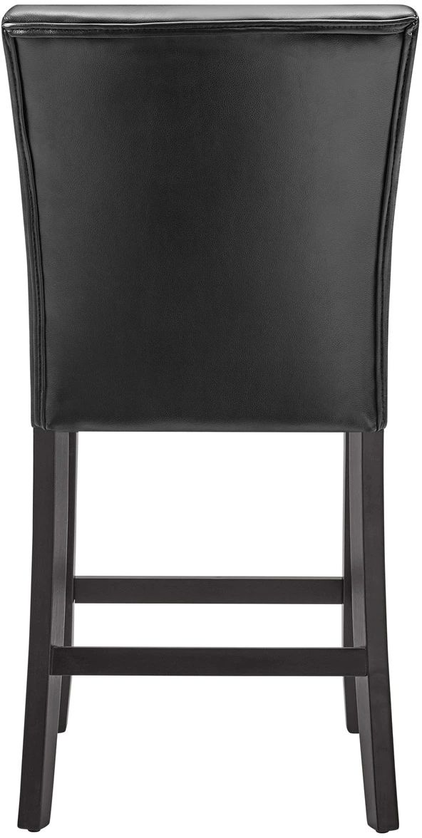 Steve Silver Co. Carrara Black Upholstered Counter Stool-2
