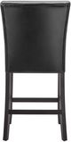 Steve Silver Co. Carrara Black Upholstered Counter Stool-2