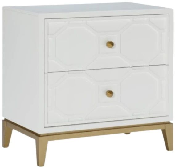Legacy Classic Chelsea by Rachael Ray Bright White Nightstand-0