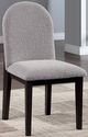 Furniture of America® Orland 2-Piece Dark Walnut/Gray Dining Side Chair Set-1