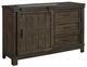 Liberty Furniture Thornwood Hills Rock Beaten Gray Barn Door Youth Dresser-1